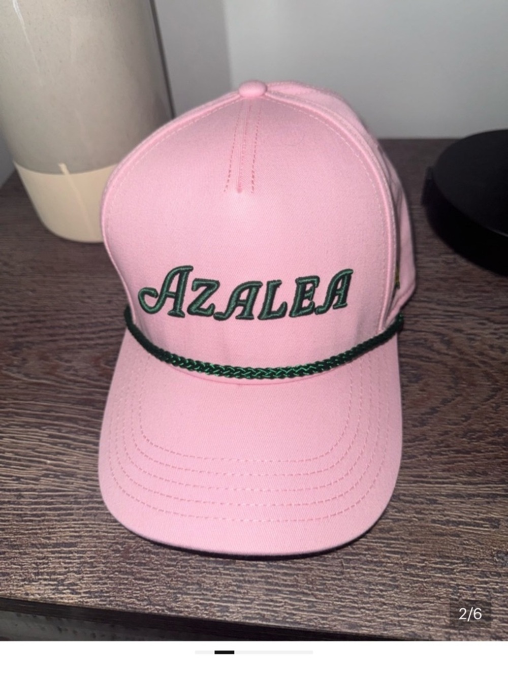 🌸 Masters “AZALEA” Pink Rope Hat | Augusta National 🌸